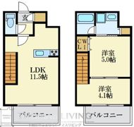 MODERN PALAZZO博多駅南AXIAの間取り画像