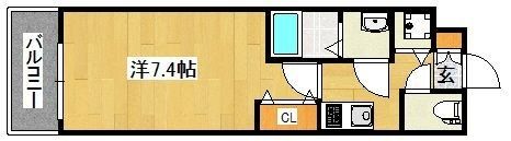 ResidenceTAKAMIYAの間取り画像