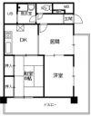 ロワールマンション大濠の間取り画像