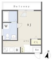 R‐CUBE224の間取り画像