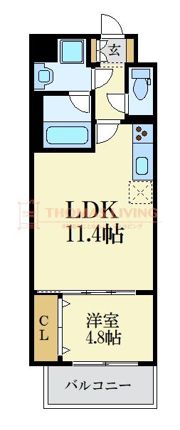 D-room gracious平尾の間取り画像