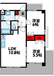 SOLLIEVO箱崎の間取り画像