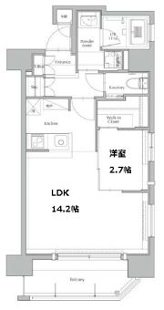 ネストピア薬院の間取り画像