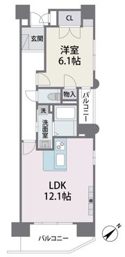 アビターレ駅南の間取り画像