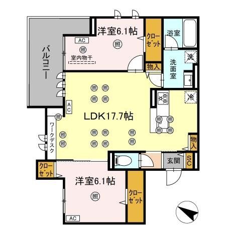 間取図