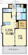 パークスクエア比恵の間取り画像