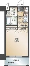 エンクレスト六本松の間取り画像