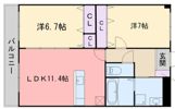 エレガンスマルフクの間取り画像
