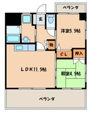 グラントープ道頓堀の間取り画像