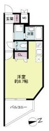 レジディア博多の間取り画像