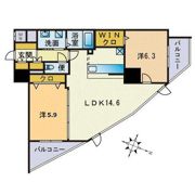 S-FORT警固タワーの間取り画像