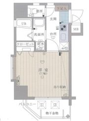レジデンシャルヒルズ呉服の間取り画像