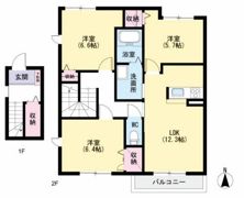 リラフォートIIの間取り画像