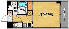 レジデンシャルヒルズ博多駅前の間取り画像