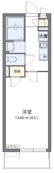 クレイノセレーノ香椎駅東IIの間取り画像