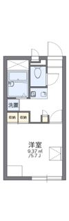 レオパレスベラノーテの間取り画像