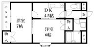 クレッシェンド笹丘の間取り画像