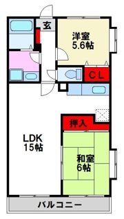 フルール98の間取り画像