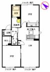 ヴェルデBの間取り画像
