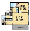 アクタス渡辺通パークシティの間取り画像