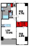 レイ和白の間取り画像
