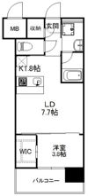 ALFACIO De Clave（アルファシオディクレイヴ）の間取り画像