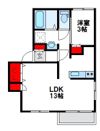 シャングリラII番館の間取り画像