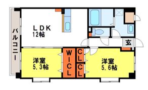 ビオレ ロワジールの間取り画像