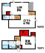 CB古賀ソフィアの間取り画像