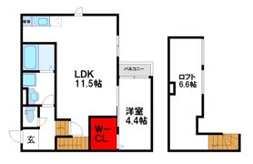ポラリス福津中央の間取り画像