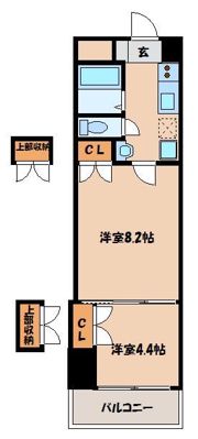 ロイヤル天神南の間取り画像