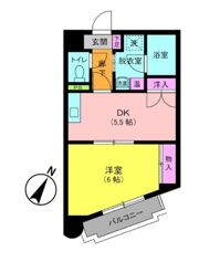 キトミ壱番館の間取り画像