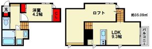 CB南福岡クルブの間取り画像