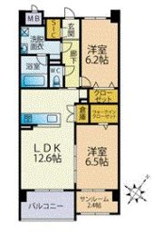 ブレス筑紫通り北の間取り画像