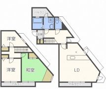 メゾンボヌール小笹の間取り画像
