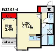 Riva春日光町の間取り画像