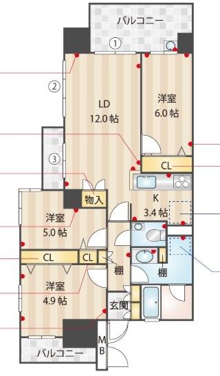 間取図