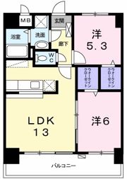 スカイシャトレ空港南の間取り画像