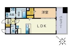 Liaison博多駅東の間取り画像