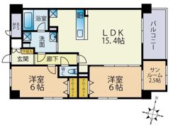 ラ・メール港IIの間取り画像