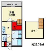 アドバンMの間取り画像