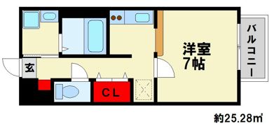 コスモ渡邉IIの間取り画像