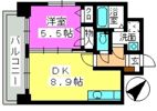 コンフォール博多駅南の間取り画像