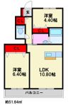 シャーメゾンTAKAGIの間取り画像