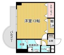 モアフィールド天神南の間取り画像
