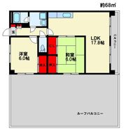 伯玄オーシャンハイツの間取り画像