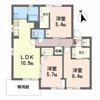 クローバーハイツの間取り画像