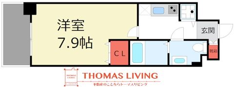 スカイコート博多駅前の間取り画像