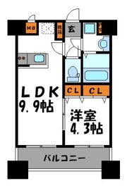 サヴォイグランデスの間取り画像