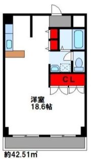 レフォールの間取り画像